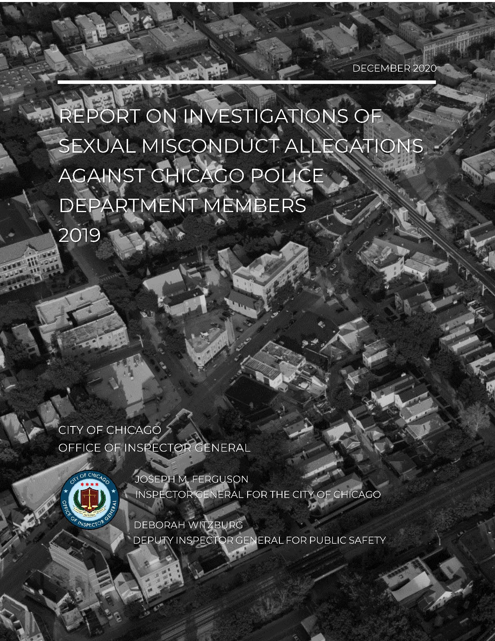 Paragraph 444 Sexual Misconduct Administrative Investigations Report 2019 - publication cover