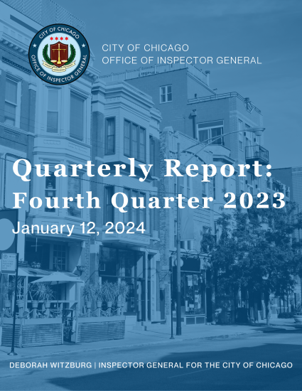 Quarterly Report: Fourth Quarter 2023 Quarterly Report: Fourth Quarter 2023 - publication cover