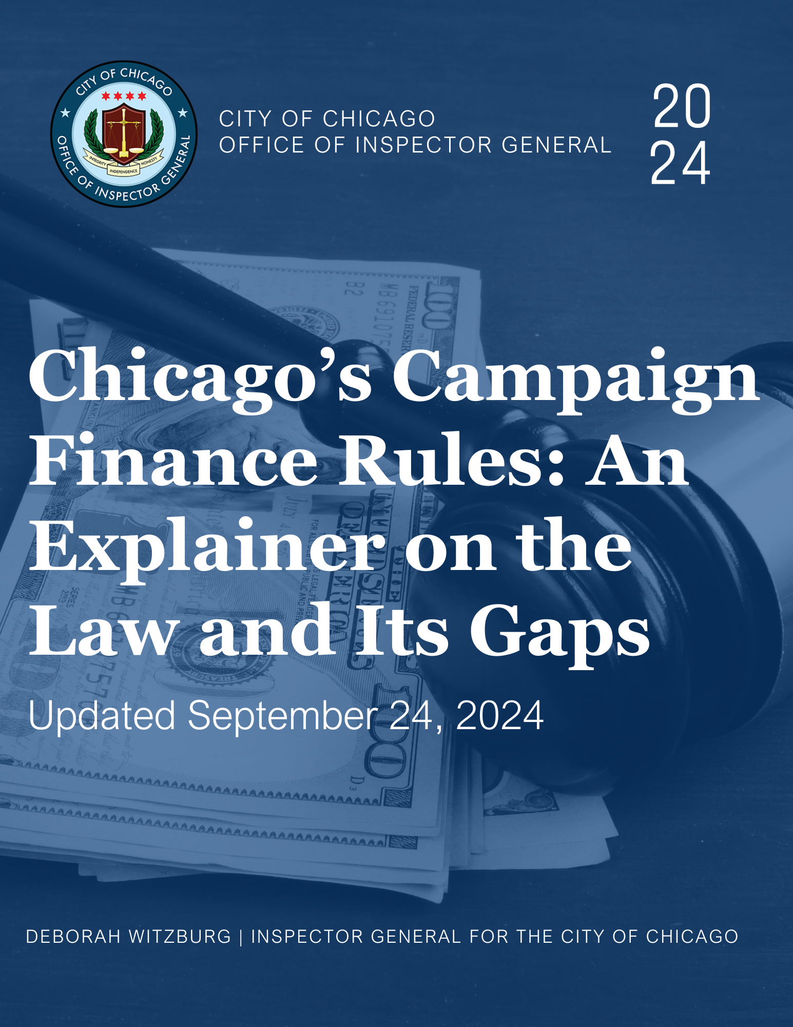 Chicago’s Campaign Finance Rules: An Explainer on the Law and Its Gaps - publication cover