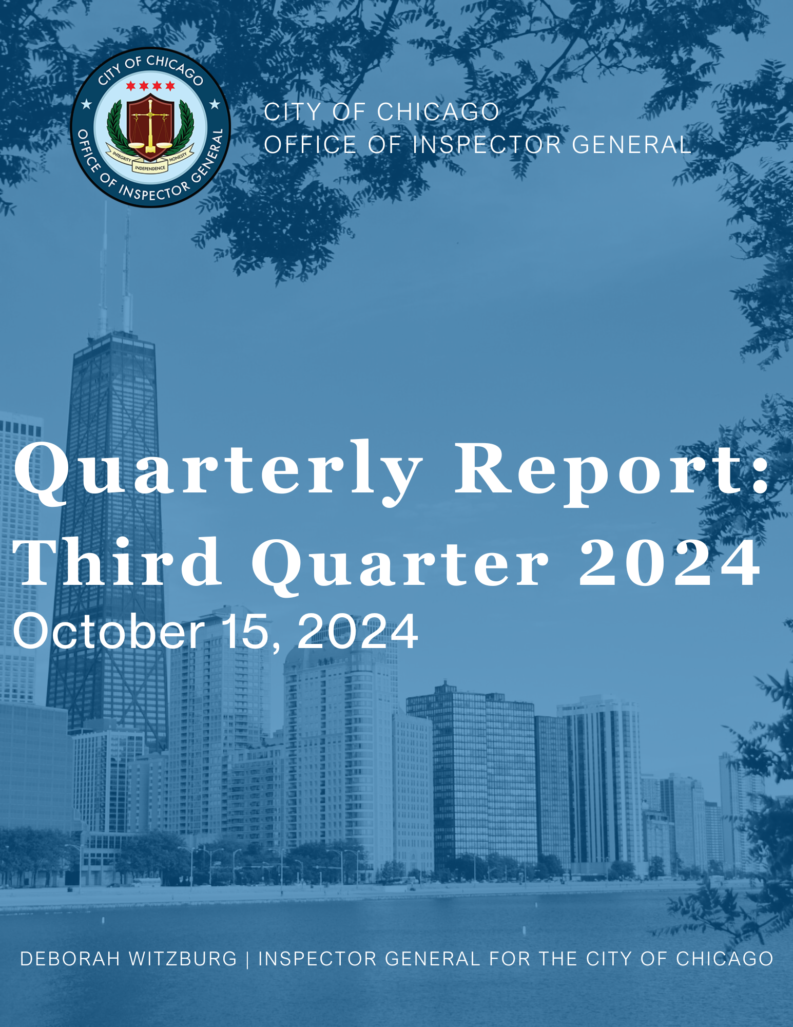 Quarterly Report: Third Quarter 2024 - publication cover