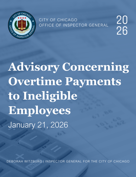 Advisory Concerning Overtime Payments to Ineligible Employees - publication cover